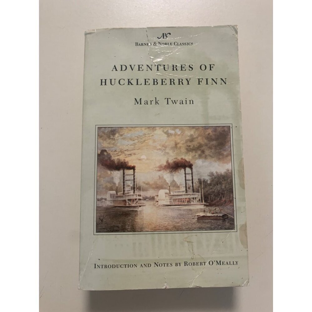 Adventures of Huckleberry Finn by Mark Twain Paperback Book LS7